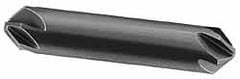 Hertel - 3/16" Head Diam, 3/16" Shank Diam, 6 Flute 120° High Speed Steel Countersink - Caliber Tooling