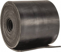 Made in USA - 1/16" Thick x 2" Wide x 60" Long, Plain Backed Neoprene Rubber Strip - Stock Length, 60 Shore A Durometer, 2,500 psi Tensile Strength, -40 to 225°F, Black - Caliber Tooling