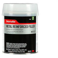 Bondo Metal Reinforced Filler 90451 0.7 Pint - Caliber Tooling