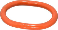 Pewag - G100 Grade Orange Alloy Steel Oblong Master Link - 3/8" Diameter, 3,800 Lb Load Limit - Caliber Tooling