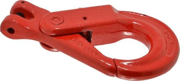 Pewag - 5/16 Inch Chain Diameter, Grade 80 Clevis Hook - 4,500 Lbs. Load Capacity, 23/64 Inch Inside Diameter, 23/64 Inch Pin Diameter, 1-37/64 Inch Hook Throat, 1-11/32 Inch Hook Width - Caliber Tooling