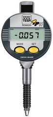 TESA Brown & Sharpe - 0 to 12.5mm Range, 0.0005" Graduation, Electronic Drop Indicator - Accurate to 20µ, English & Metric System, Digital Display - Caliber Tooling