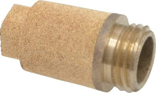 Legris - 1/4 BSPP, 24.5mm OAL, Muffler - 175 Max psi, 6 CFM, 85 Decibel Rating, Bronze - Caliber Tooling