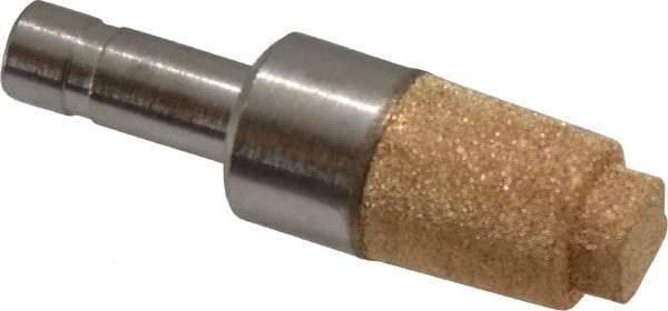 Legris - Plug In, 49.5mm OAL, Muffler - 175 Max psi, 6 CFM, 85 Decibel Rating, Sintered Bronze - Caliber Tooling