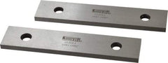 SPI - 6" Long x 1-1/4" High x 1/4" Thick, Steel Parallel - 0.0003" & 0.002" Parallelism, Sold as Matched Pair - Caliber Tooling