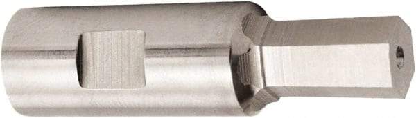 Hassay-Savage - 5/8" Hexagon Rotary Broach - 3/4" Depth of Cut, 1/2" Shank - Caliber Tooling