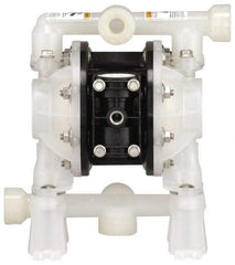 ARO/Ingersoll-Rand - 1/2" NPT, Nonmetallic, Air Operated Diaphragm Pump - PTFE Diaphragm, Acetal Housing - Caliber Tooling