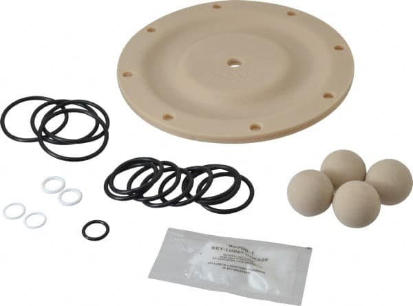 ARO/Ingersoll-Rand - Santoprene Fluid Section Repair Kit - For Use with Diaphragm Pumps - Caliber Tooling