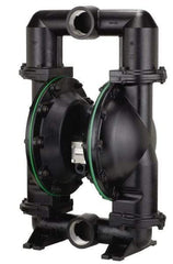 ARO/Ingersoll-Rand - 3" NPT, Metallic, Air Operated Diaphragm Pump - Santoprene Diaphragm, Aluminum Housing - Caliber Tooling