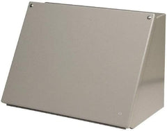 Cooper B-Line - Steel Standard Enclosure Hinge Sloped Cover - NEMA 12, 13, 20" Wide x 12" High x 9-5/32" Deep, Dirt-tight & Dust-tight - Caliber Tooling