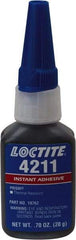 Loctite - 20 Gal Bottle Black Instant Adhesive - 24 hr Full Cure Time - Caliber Tooling