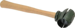 Garland - 1-3/4 Lb Head 1-1/2" Face Malleable Iron Split Head Hammer without Faces - Wood Handle - Caliber Tooling