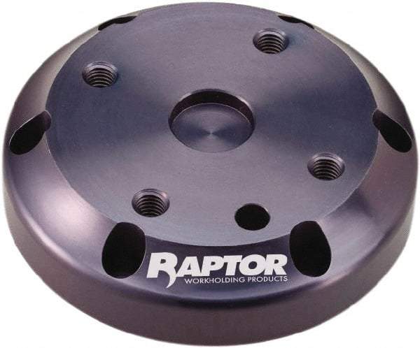 Raptor Workholding - 6.3" Jaw Width, 1-1/2" High Riser - For Use with 4 & 5 Axis Workholding Systems - Caliber Tooling