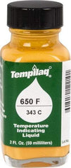 Tempil - 650°F Temp Indicating Liquid - 2 Ounce Container, 343°C - Caliber Tooling