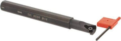 Iscar - Internal Thread, Left Hand Cut, 5/8" Shank Width x 5/8" Shank Height Indexable Threading Toolholder - 6" OAL, M 16 Insert Compatibility, SI Toolholder, Series SIL - Caliber Tooling