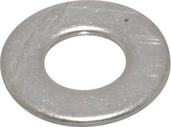 Value Collection - #10 Screw, Grade 316 Stainless Steel Standard Flat Washer - 13/64" ID x 7/16" OD, 0.031" Thick, Plain Finish - Caliber Tooling