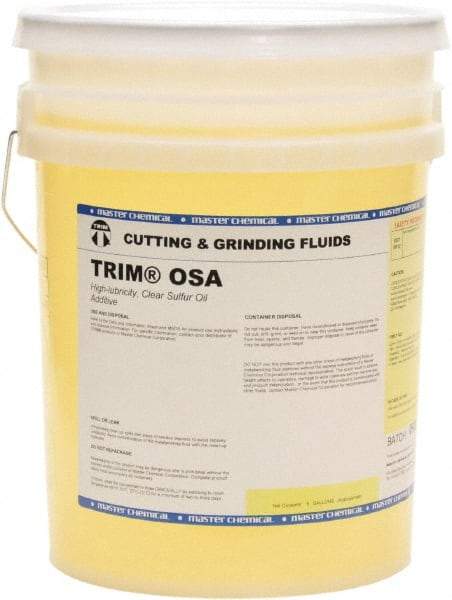 Master Fluid Solutions - 5 Gal Pail Sulfur Oil Additive - High Lubricity - Caliber Tooling