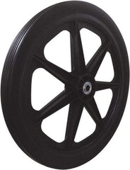 Marathon Industries - 1-27/32" Wide x 20" High x 2" Deep Flat Free Hand Truck Tire - 250 Lb Load Capacity - Caliber Tooling