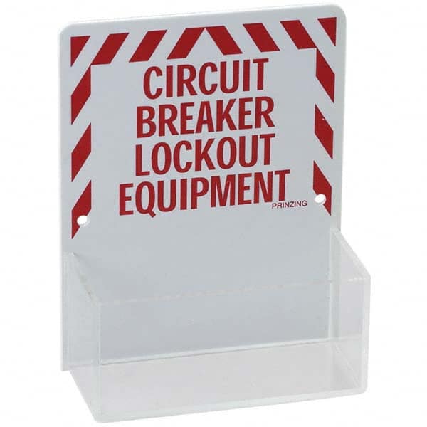 Brady - Empty Plastic Electrical Lockout Station - Caliber Tooling