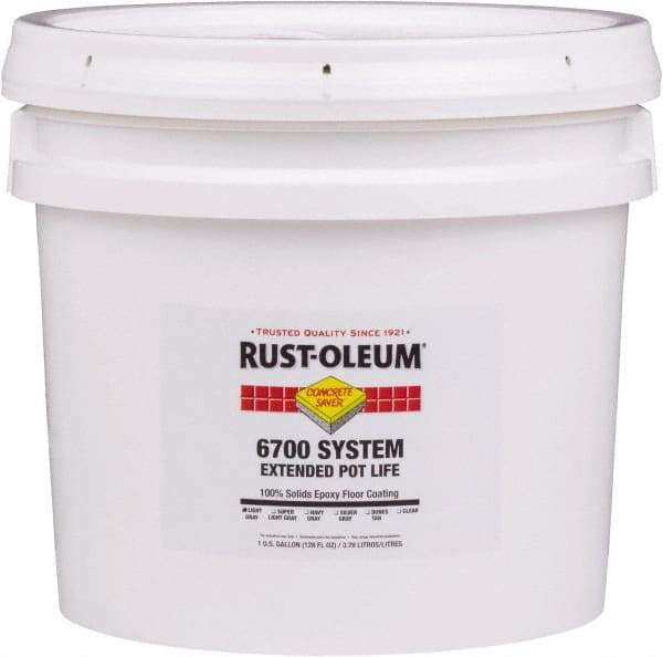 Rust-Oleum - 1 Gal Clear Epoxy Floor Coating - Low Odor & Low VOC - Caliber Tooling