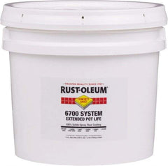 Rust-Oleum - 2 Gal Pail Clear Epoxy Floor Coating - 100 Sq Ft/Gal Coverage, <100 g/L g/L VOC Content, Low Odor & Low VOC - Caliber Tooling