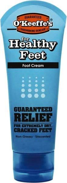 O'Keeffe's - 3 oz Moisturizing Foot Cream - Comes in Tube, Fragrance Free - Caliber Tooling