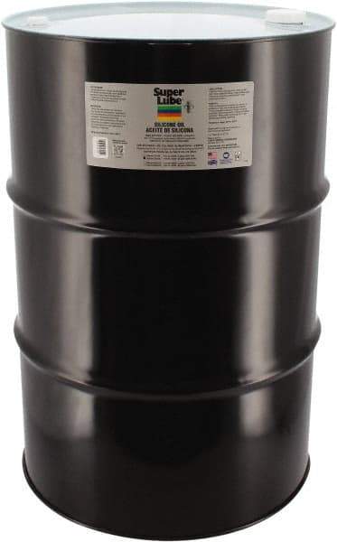 Synco Chemical - 55 Gal Drum Synthetic Machine Oil - -50 to 200°F, SAE 80W, ISO 100, 100 cSt at 25°C, Food Grade - Caliber Tooling