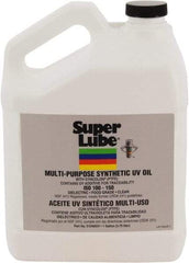 Synco Chemical - 1 Gal Bottle Oil with PTFE Direct Food Contact White Oil - Translucent, -45°F to 450°F, Food Grade - Caliber Tooling