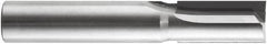 RobbJack - 6mm Diam, 6mm Shank Diam, 14mm Length of Cut, 2 Flute Square End Straight Router Bit - 2" Overall Length, Right Hand Cut, Solid Carbide - Caliber Tooling