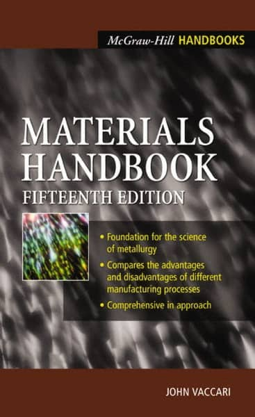 McGraw-Hill - MATERIALS HANDBOOK - by John Vaccari, McGraw-Hill, 2002 - Caliber Tooling