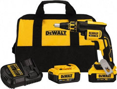 DeWALT - 20 Volt Lithium-Ion Battery Pistol Grip Cordless Screwdriver - 4,400 RPM, 266 In/Lb Torque - Caliber Tooling