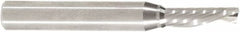 Amana Tool - 3/16" Cutting Diam x 5/8" Length of Cut, 1 Flute, Downcut Spiral Router Bit - Uncoated, Right Hand Cut, Solid Carbide, 2" OAL x 1/2" Shank Diam, 30° Helix Angle - Caliber Tooling