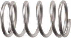 Associated Spring Raymond - 31.12mm OD, 3.76mm Wire, 4-1/2" Free Length, Compression Spring - 37.57 Lb Spring Rating, 248.24 N Max Work Load, Stainless Steel - Caliber Tooling