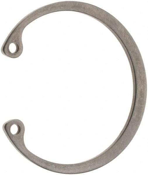 Made in USA - 1-3/8" Nominal, 0.05" Thick, Stainless Steel Snap Internal Retaining Ring - 0.056" Groove Width, 0.043" Groove Depth, 1.461" Groove Diam - Caliber Tooling