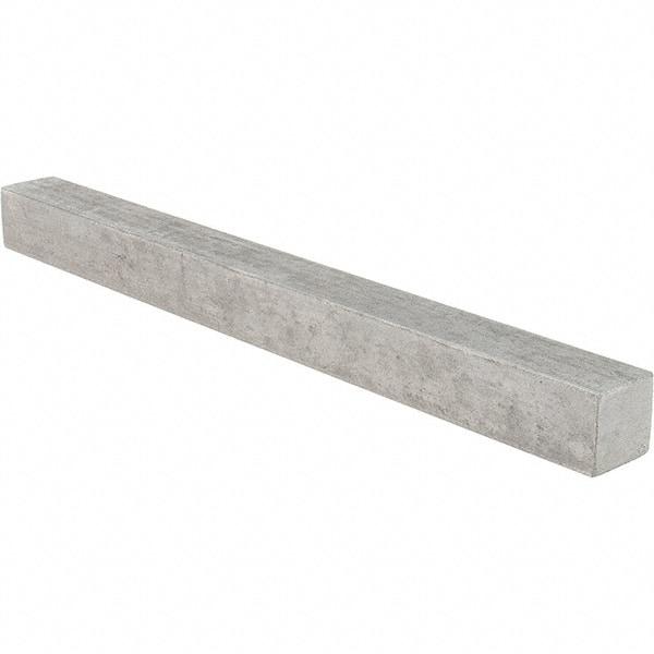Value Collection - 12" Long x 1" High x 1" Wide, Plain Steel Undersized Key Stock - Cold Drawn Steel - Caliber Tooling