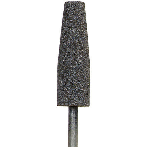 ‎3/4″ × 2-1/2″ 1/4″ Spindle NorZon Mounted Point A1 24 Grit Zirconia Alumina - Caliber Tooling