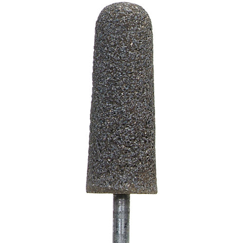 ‎1″ × 2-3/4″ 1/4″ Spindle NorZon Mounted Point A3 24 Grit Zirconia Alumina - Caliber Tooling