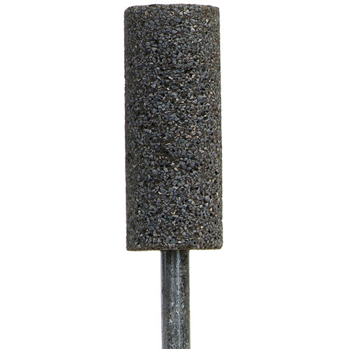 3/4″ × 2″ 1/4″ Spindle NorZon Mounted Point W208 24 Grit Zirconia Alumina - Caliber Tooling