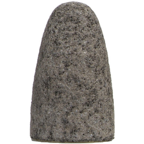 ‎1-3/4″ × 3″ × 5/8″-11-Gemini Snagging Wheel Type 16 Cone 24 Grit Aluminum Oxide - Caliber Tooling