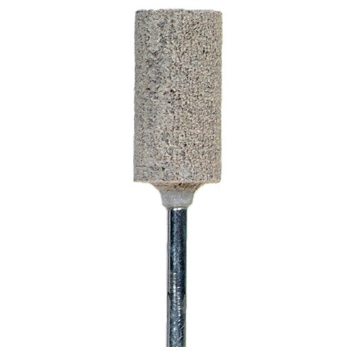 1/2″ × 1″ Cotton Fiber Mounted Point W187 80 Grit Aluminum Oxide - Caliber Tooling