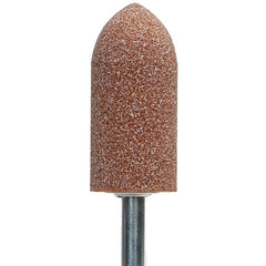 7/8″ × 2″ 1/4″ Spindle Gemini Mounted Point A11 60 Grit Aluminum Oxide - Caliber Tooling