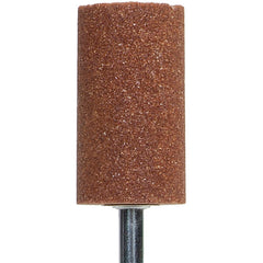 1″ × 2″ 1/4″ Spindle Gemini Mounted Point W222 60 Grit Aluminum Oxide - Caliber Tooling
