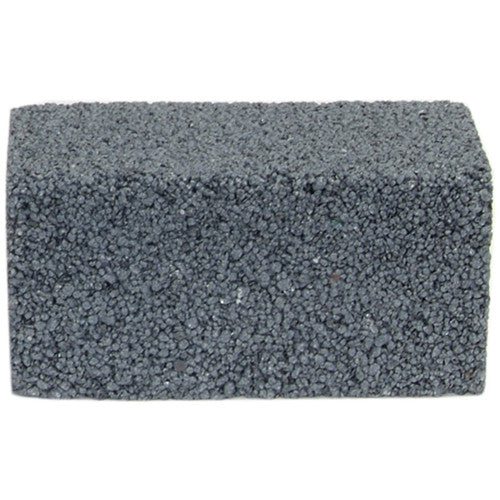 2″ × 2″ × 4″ Rubbing Brick Plain Floor Square 80 Grit Silicon Carbide - Caliber Tooling