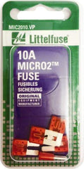 Littelfuse - 10 Amp, 32 VDC, Automotive Fuse - 9.1" Long, Red, Littlefuse 327010 - Caliber Tooling