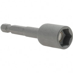 VEGA Industries - 7/16" Magnetic Nutsetter - 1/4" Hex Drive, 2-9/16" OAL - Caliber Tooling