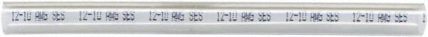 Value Collection - 6" Long, 2.5:1, Ionic Polymer Heat Shrink Electrical Tubing - Clear - Caliber Tooling