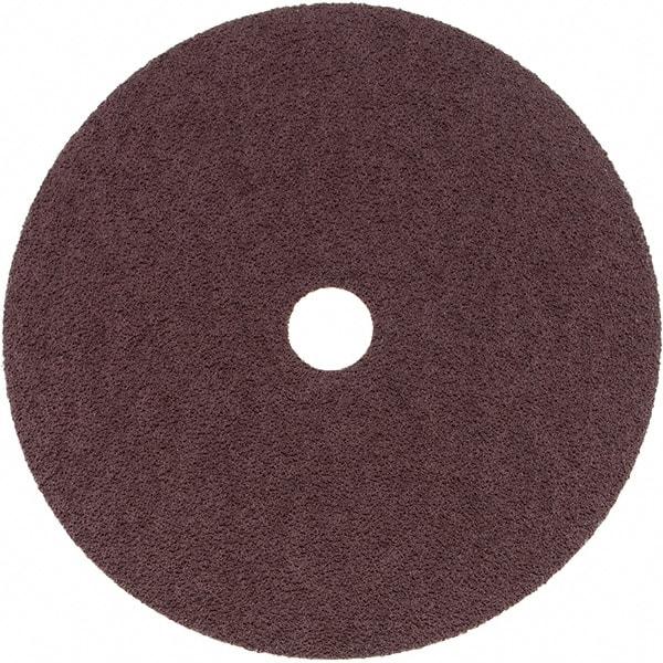 Value Collection - 7" Diam 7/8" Hole 36 Grit Fiber Disc - Very Coarse Grade, Aluminum Oxide, 10,000 Max RPM - Caliber Tooling