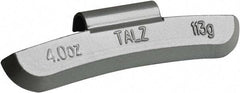 Value Collection - 6 oz TAL Wheel Weight - Zinc, For Use with Automotive & Light Trucks - Caliber Tooling