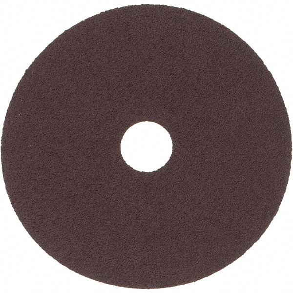 Value Collection - 5" Diam 7/8" Hole 50 Grit Fiber Disc - Coarse Grade, Aluminum Oxide, 13,000 Max RPM - Caliber Tooling