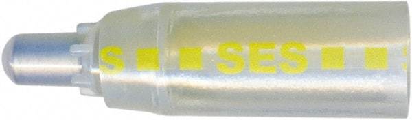 Value Collection - 18 to 10 AWG Crimp Bullet Connector - Clear & Yellow Polyolefin Insulation - Caliber Tooling